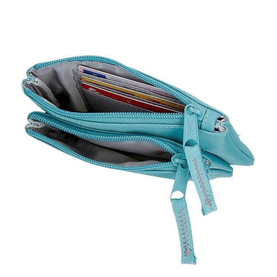 Bolsa Porta Moedas RFID Reebok LINDEN Azul Claro | Ref. 186.8754222