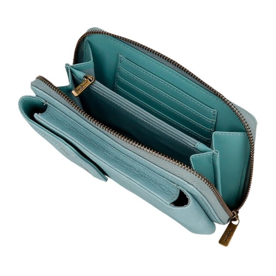 Carteira Bolsa e Porta Telemóvel Pepe Jeans DIANE Azul | Ref. 186.7575334