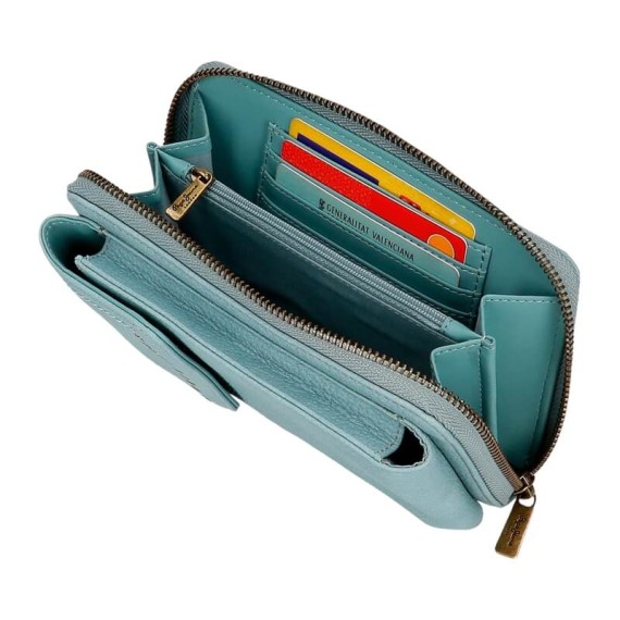 Carteira Bolsa e Porta Telemóvel Pepe Jeans DIANE Azul | Ref. 186.7575334