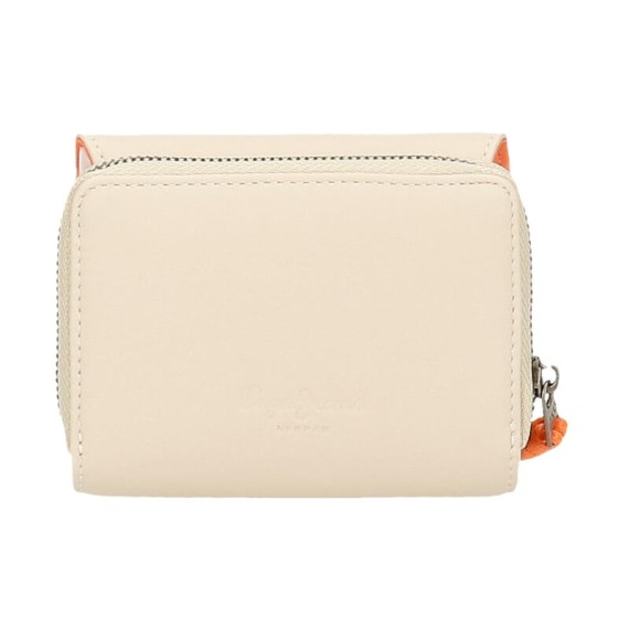 Carteira com Porta-Moedas Pepe Jeans BEA Bege | Ref. 186.7568232