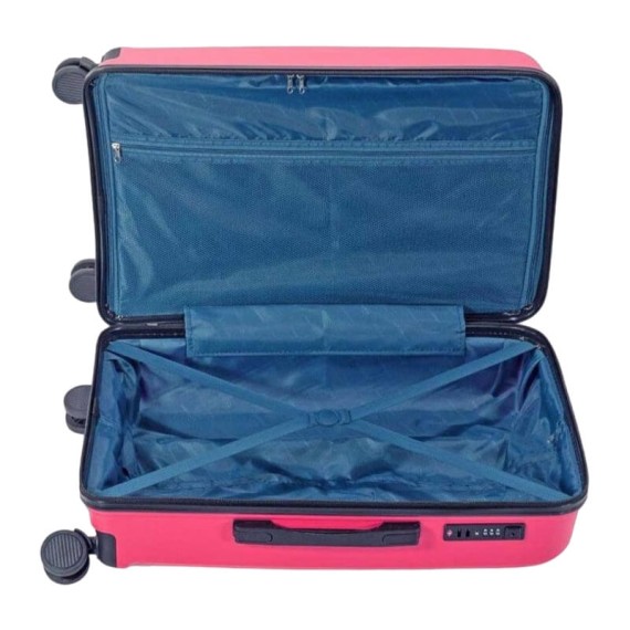 Benzi Mala de Viagem / Trolley Grande 75cm 4 Rodas Rosa | Ref. 288.BZ5685R-C
