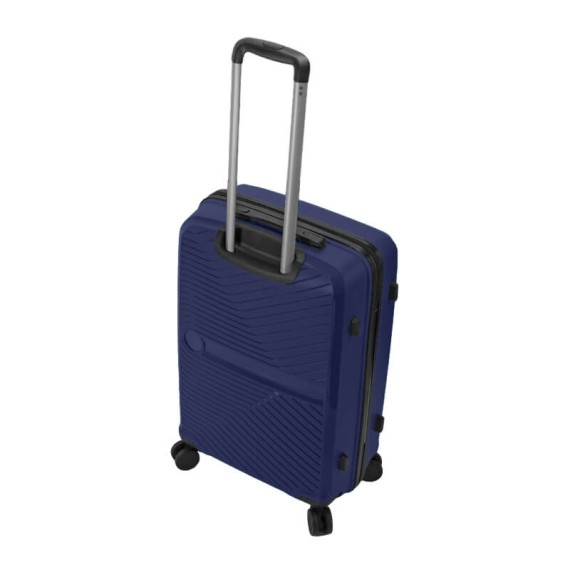 Benzi Mala de Viagem / Trolley Médio 65cm 4 Rodas Azul | Ref. 288.BZ5685A-B