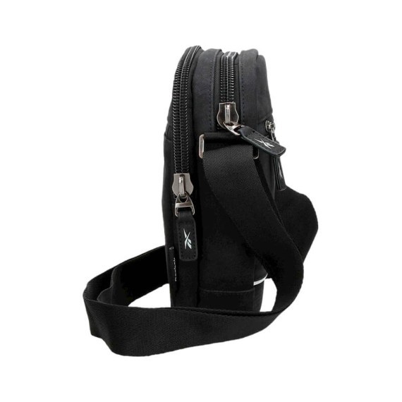Bolsa de Tiracolo 2C c/ Bolso Frontal Reebok CINCINNATI Preta | Ref. 186.8815521 Bolsa de Tiracolo 2C c/ Bolso Frontal Reebok CINCINNATI Preta | Ref. 186.8815521