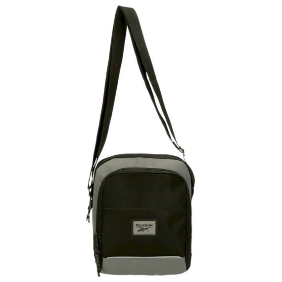 Bolsa de Tiracolo c/ Bolso Frontal Reebok DEXTER Preta | Ref. 186.8835221 Bolsa de Tiracolo c/ Bolso Frontal Reebok DEXTER Preta | Ref. 186.8835221