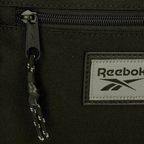 Bolsa de Tiracolo c/ Bolso Frontal Reebok DEXTER Preta | Ref. 186.8835221 Bolsa de Tiracolo c/ Bolso Frontal Reebok DEXTER Preta | Ref. 186.8835221