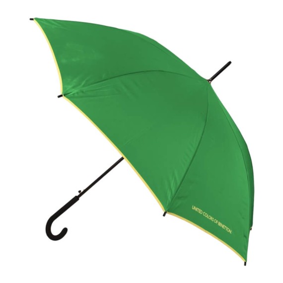 Guarda-Chuva Automático 8V 60cm BENETTON Love Verde/Amarelo | Ref. 248.56004