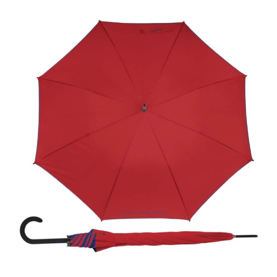 Guarda-Chuva Automático 8V 60cm Benetton LOVE Vermelho/Azul | Ref. 248.56003