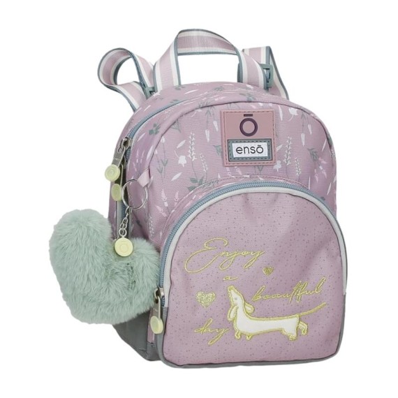 Mochila de Passeio 23cm Enso BEAUTIFUL DAY Lilás | Ref. 186.9512021