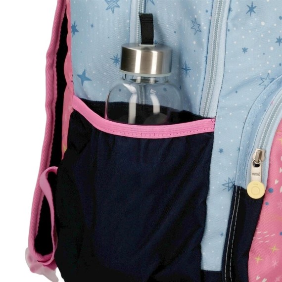 Mochila Pré-Escolar Adap. 25cm c/ Carro Enso DREAMS COME TRUE Multicolor | Ref. 186.94821T1