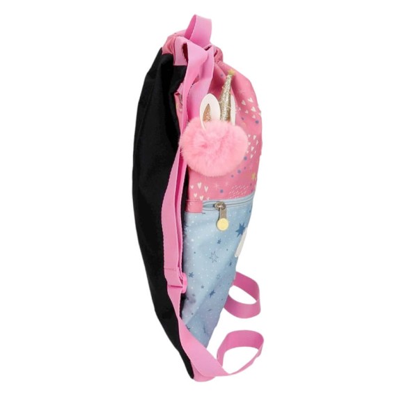 Mochila Saco c/ Bolso Frontal Enso DREAMS COME TRUE Multicolor | Ref. 186.9483821
