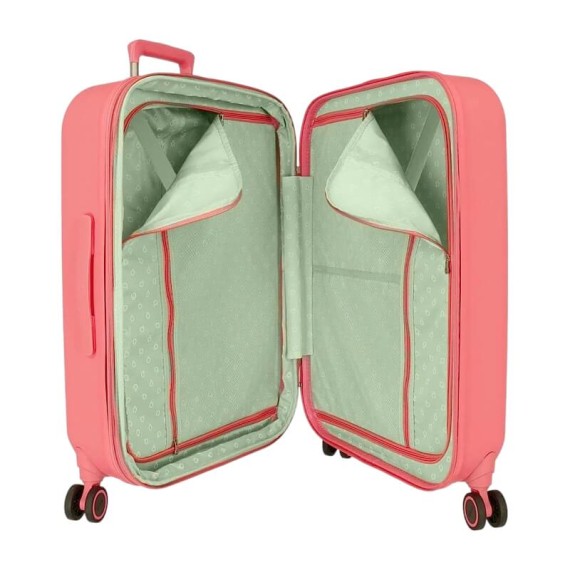 Mala de Viagem / Trolley Grande 70cm 4R Exp. Enso ANNIE Coral | Ref. 186.9629222