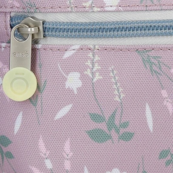 Mochila Adap. 28cm c/ Carro Enso BEAUTIFUL DAY Lilás | Ref. 186.95122T1