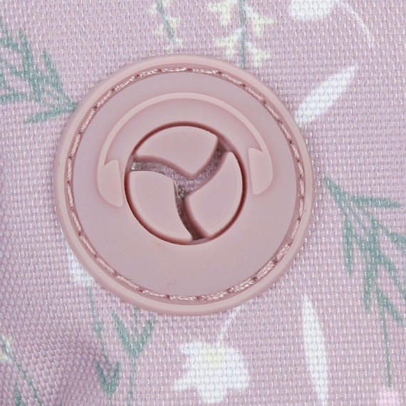 Mochila Adap. 44cm 2C c/ Carro Enso BEAUTIFUL DAY Lilás | Ref. 186.95127T1