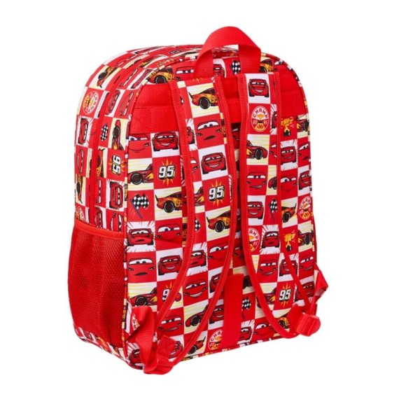 Mochila Escolar Adap. 42Cm Cars LET'S RACE Vermelha | Ref. 248.612311180 Mochila Escolar Adap. 42Cm Cars LET'S RACE Vermelha | Ref. 248.612311180