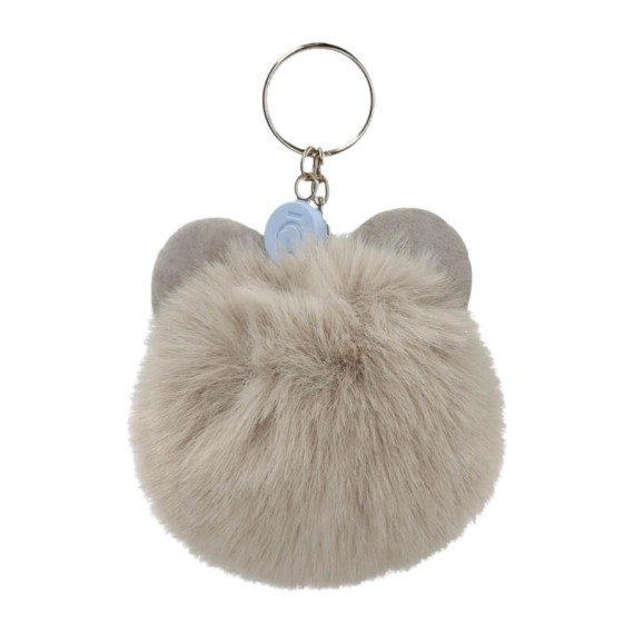 Porta-Chaves Enso Pompom Cinzento | Ref. 186.9610227