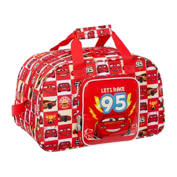 Saco de Desporto 40Cm Cars LET’S RACE Vermelho | Ref. 248.712311273 Saco de Desporto 40Cm Cars LET’S RACE Vermelho | Ref. 248.712311273