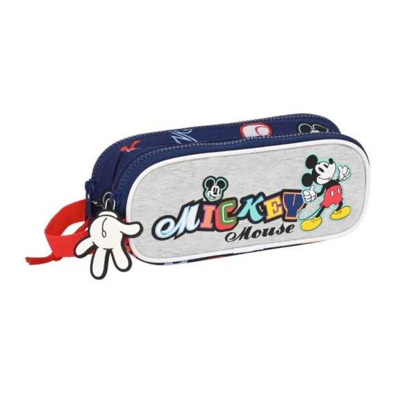 Estojo Escolar Duplo Mickey ONLY ONE Azul | Ref. 248.812314513 Estojo Escolar Duplo Mickey ONLY ONE Azul | Ref. 248.812314513