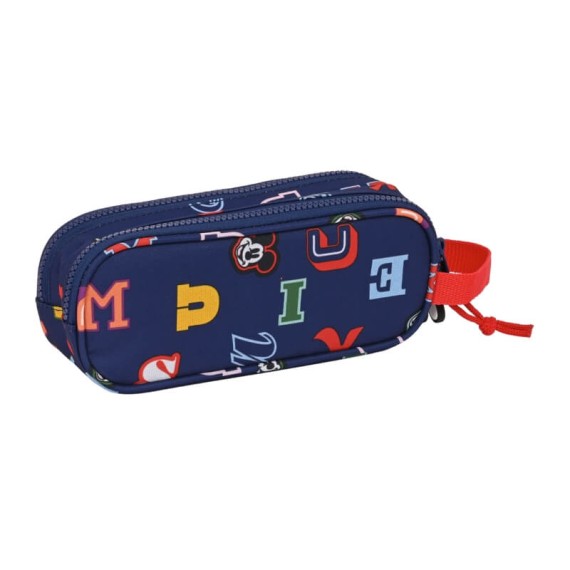 Estojo Escolar Duplo Mickey ONLY ONE Azul | Ref. 248.812314513 Estojo Escolar Duplo Mickey ONLY ONE Azul | Ref. 248.812314513