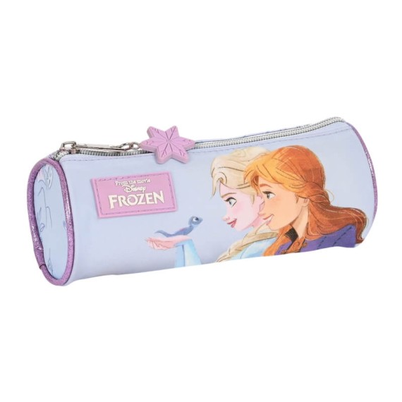 Estojo Escolar Redondo Frozen BELIEVE Azul | Ref. 248.812315026 Estojo Escolar Redondo Frozen BELIEVE Azul | Ref. 248.812315026