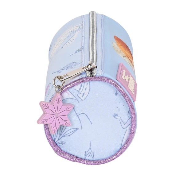 Estojo Escolar Redondo Frozen BELIEVE Azul | Ref. 248.812315026 Estojo Escolar Redondo Frozen BELIEVE Azul | Ref. 248.812315026