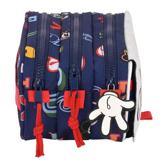 Estojo Escolar Triplo Big MICKEY Only One Azul | Ref. 248.812314710 Estojo Escolar Triplo Big MICKEY Only One Azul | Ref. 248.812314710