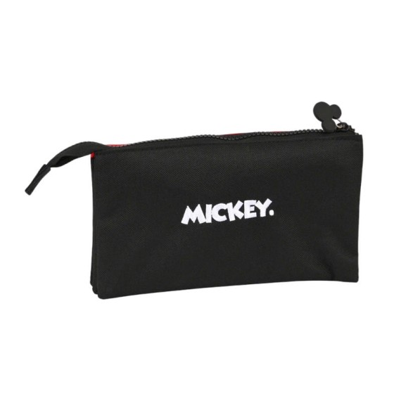 Estojo Escolar Triplo Mickey MICKEY MOOD Preto | Ref. 248.812349744 Estojo Escolar Triplo Mickey MICKEY MOOD Preto | Ref. 248.812349744