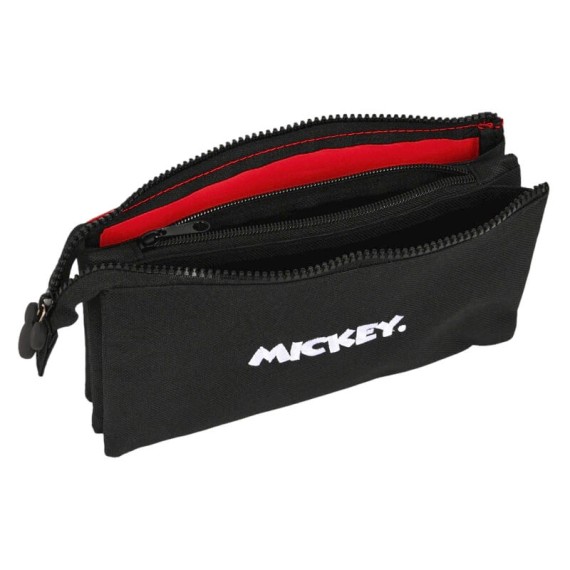 Estojo Escolar Triplo Mickey MICKEY MOOD Preto | Ref. 248.812349744 Estojo Escolar Triplo Mickey MICKEY MOOD Preto | Ref. 248.812349744