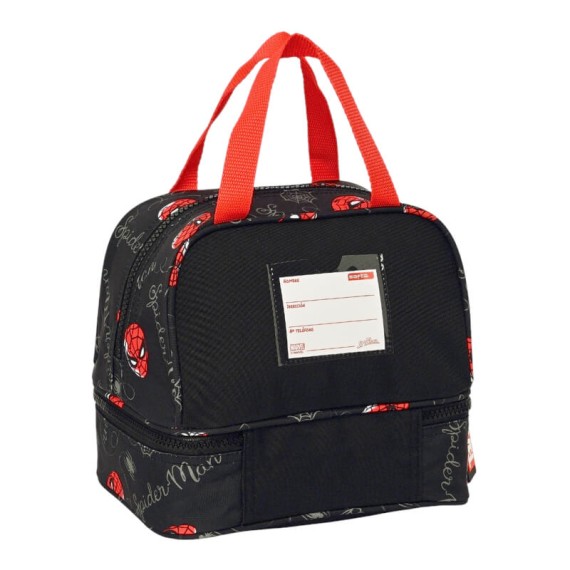 Lancheira Spiderman HERO Preta | Ref. 248.812343040 Lancheira Spiderman HERO Preta | Ref. 248.812343040