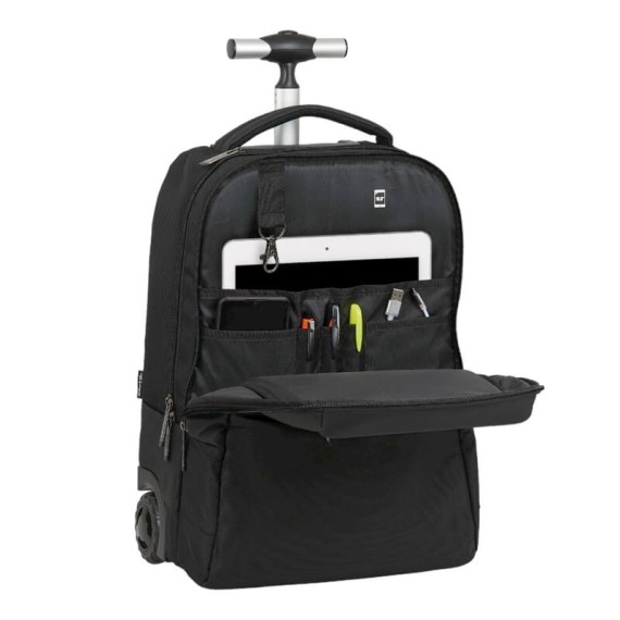 Mala de Cabine / Trolley para Computador 15.6” USB Easyjet Safta BUSINESS Preta | Ref. 248.642100144
