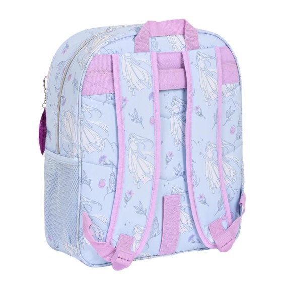 Mochila Escolar Júnior Adap. 38Cm Frozen BELIEVE Azul | Ref. 248.612315640