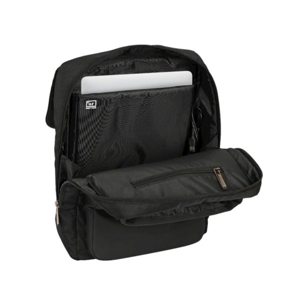 Mochila com Pala para Computador 13.3” USB Safta BUSINESS Preta | Ref. 248.642200359