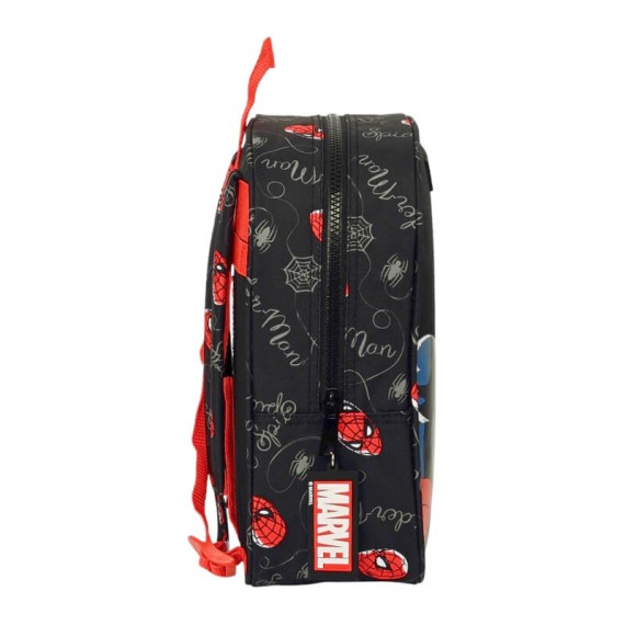 Mochila de Criança Adap. 27Cm SPIDERMAN Hero Preta | Ref. 248.612343232 Mochila de Criança Adap. 27Cm SPIDERMAN Hero Preta | Ref. 248.612343232