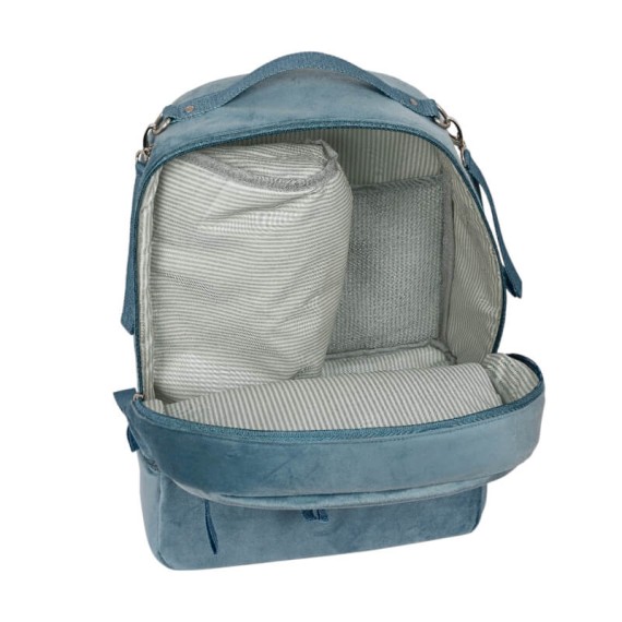 Mochila Térmica p/ Acessórios de Bebé Safta LEAVES Azul | Ref. 248.642233883
