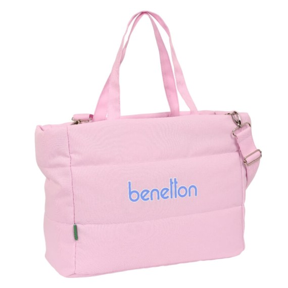 Saco de Ombro para Computador 14.1” Benetton PINK Rosa | Ref. 248.642314293