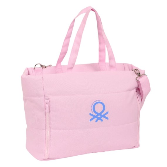 Saco de Ombro para Computador 14.1” Benetton PINK Rosa | Ref. 248.642314293
