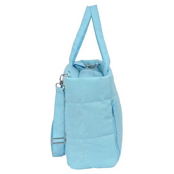 Saco de Ombro para Computador 14.1” Benetton SEQUINS Azul | Ref. 248.642315293