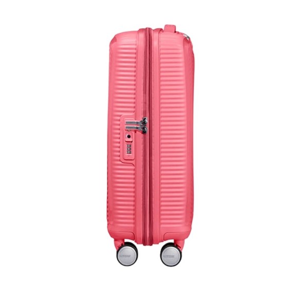 American Tourister Mala de Cabine / Trolley 55cm 4R Exp. SOUNDBOX Coral | Ref. 9232G00100
