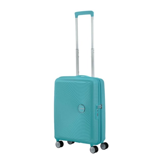 American Tourister Mala de Cabine / Trolley 55cm 4R Exp. SOUNDBOX Turquesa | Ref. 9232G00161