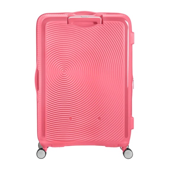 American Tourister Mala de Viagem Grande 77cm 4R Exp. SOUNDBOX Coral | Ref. 9232G00300