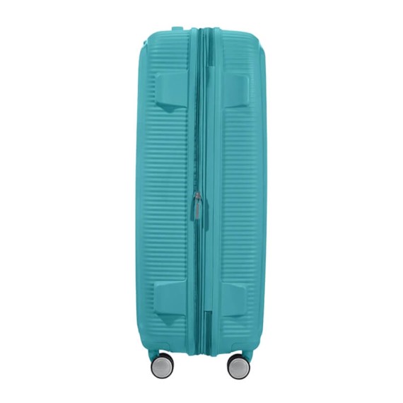 American Tourister Mala de Viagem Grande 77cm 4R Exp. SOUNDBOX Turquesa | Ref. 9232G00361