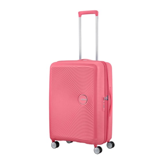 American Tourister Mala de Viagem Média 67cm 4R Exp. SOUNDBOX Coral | Ref. 9232G00200