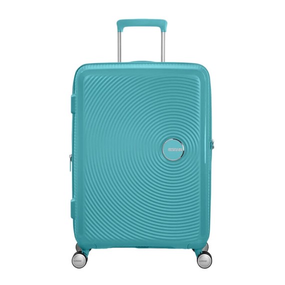 American Tourister Mala de Viagem Média 67cm 4R Exp. SOUNDBOX Turquesa | Ref. 9232G00261