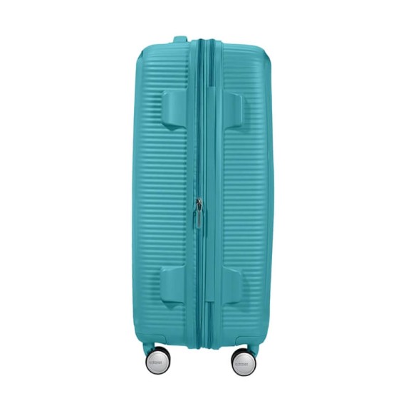 American Tourister Mala de Viagem Média 67cm 4R Exp. SOUNDBOX Turquesa | Ref. 9232G00261