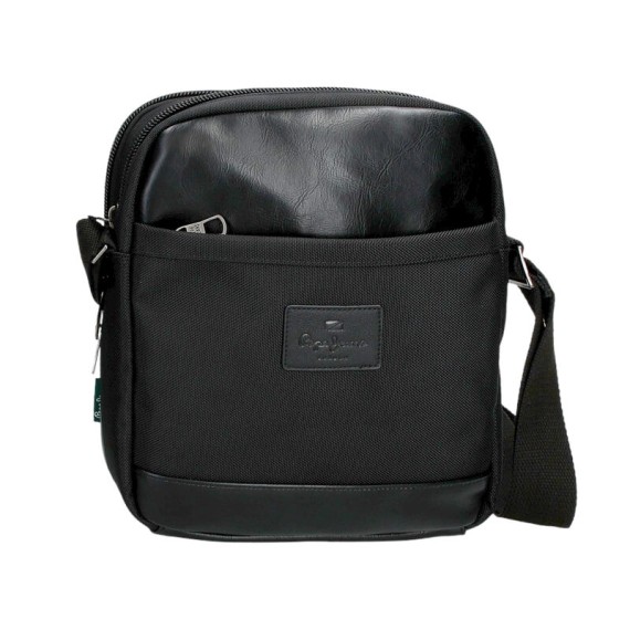 Bolsa de Tiracolo para Tablet 2C Pepe Jeans SANDER Preta | Ref. 186.7675731