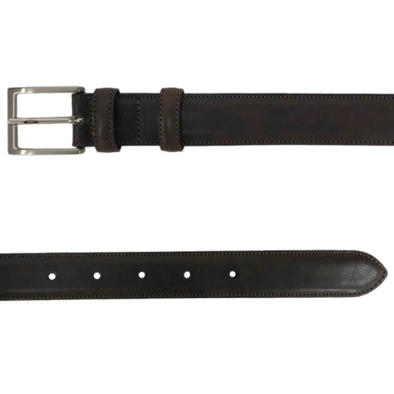 Cinto Clássico em Couro 90cm Joseph Louis 215 Castanho | Ref. 39.215C90