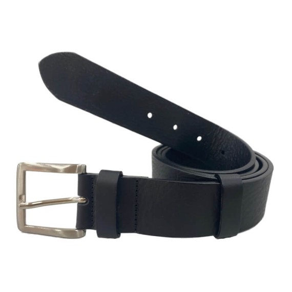 Cinto de Pele Genuína 125cm JOSEPH LOUIS Preto 1703 | Ref. 39.1703P125