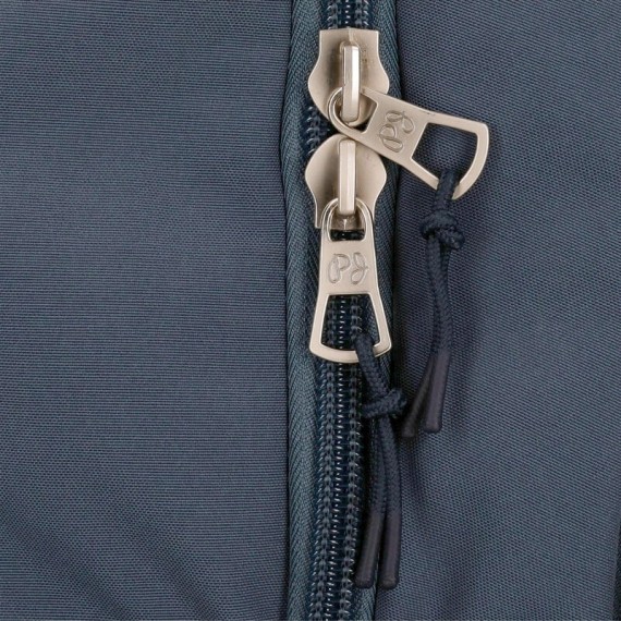 Mochila Adaptável 2C 44cm c/ Carro Pepe Jeans TOM Azul Escuro | Ref. 186.66524T1