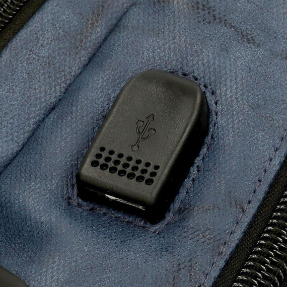 Mochila para Portátil 15.6” 3C Adapt. Pepe Jeans OCEAN Azul | Ref. 186.7682831