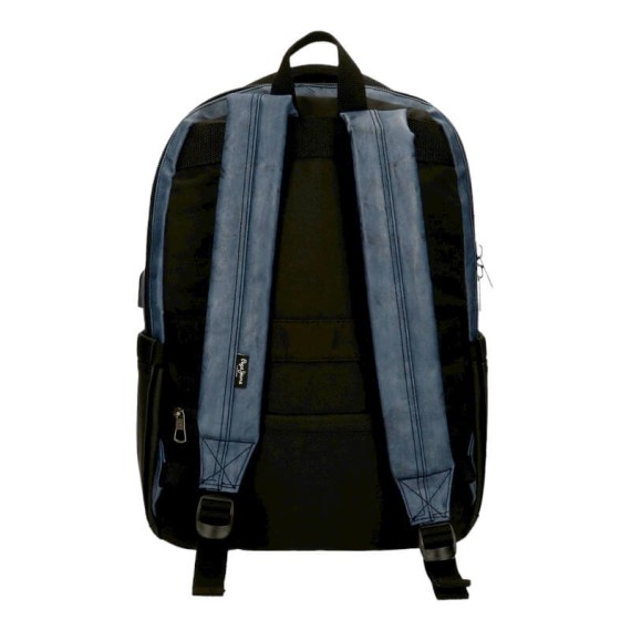 Mochila para Portátil 15.6” 3C Adapt. Pepe Jeans OCEAN Azul | Ref. 186.7682831