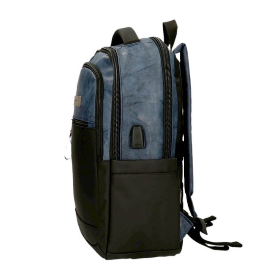 Mochila para Portátil 15.6” 3C Adapt. Pepe Jeans OCEAN Azul | Ref. 186.7682831